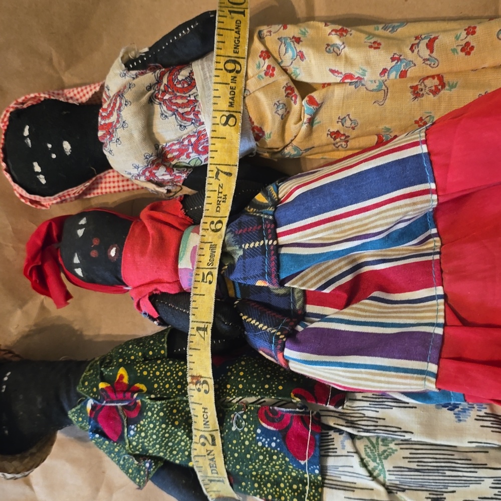 Colorful Handmade Dolls Set - Picture 10 of 10